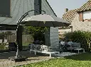VIGA XL Parasol 375 with Base Carbon