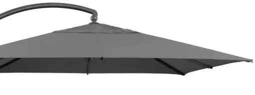 [SG40002314] Parasol canopy square Olefin 320 (Titanium) 