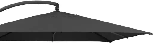 [SG40002316] Toile de parasol carrée Olefin 320 (Carbone) 