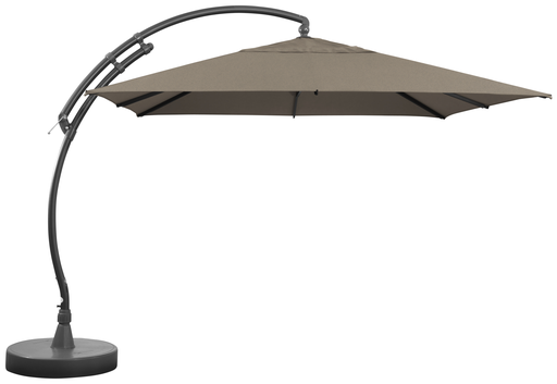 [SGN10345438] Parasol square Olefin 300 + base (Taupe) 
