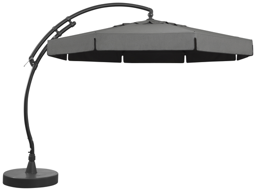 [SGN10345198] Parasol octagonal Olefin 350 + base (Titanium) 