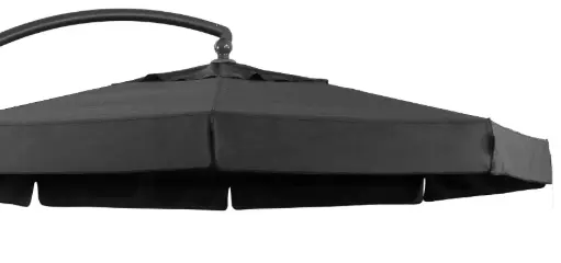 [SGN40003081] Toile de parasol octogonale Olefin 350 (Carbone) 